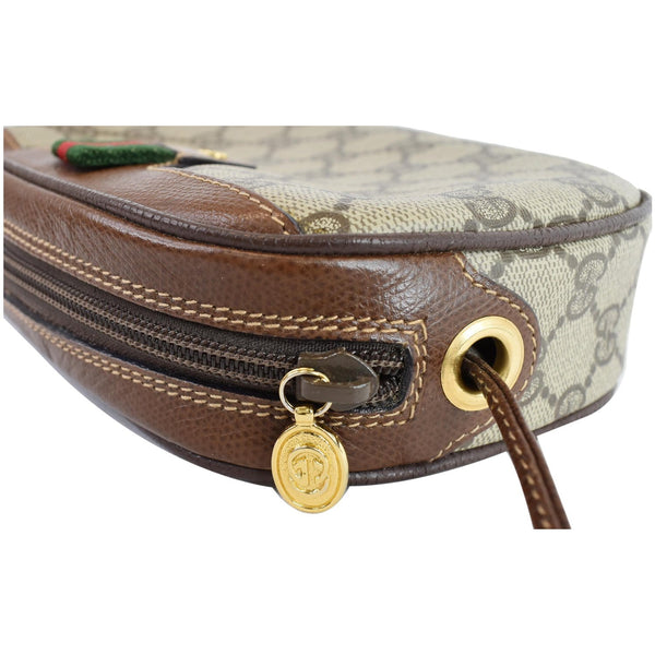 Gucci GG Supreme Web Crossbody Bag Beige For Women - side view