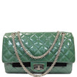 Chanel 2.55 Reissue Double Flap Patent Leather Bag Green