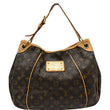 LOUIS VUITTON Galliera PM Monogram Canvas Hobo Shoulder Bag Brown