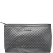 Gucci Flat Microguccissima Leather Wallet Crossbody Black