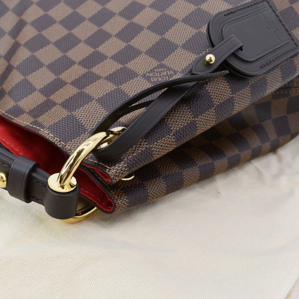 LOUIS VUITTON Graceful MM Damier Ebene Shoulder Bag Brown - Hot Deals