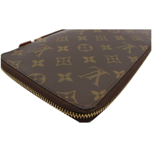 LOUIS VUITTON Zippy XL Monogram Canvas Organizer Wallet Brown