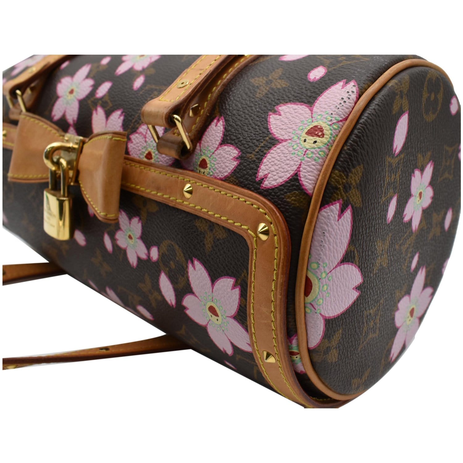 Louis Vuitton Limited Edition Cherry Blossom Monogram Canvas Sac Retro PM  Bag  Yoogis Closet