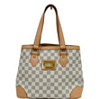 LOUIS VUITTON  Hampstead PM Damier Azur Shoulder Bag White