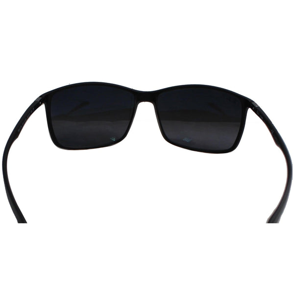 RAY-BAN RB4179 601S/82 Liteforce Sunglasses Silver Mirror Polarized Lens