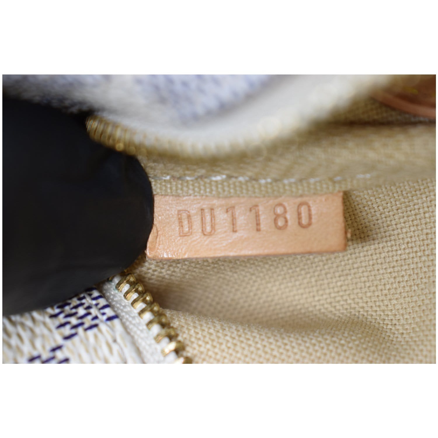 Louis Vuitton White Damier Azur Eva Cloth ref.953493 - Joli Closet