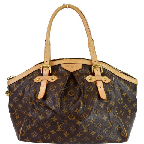 LOUIS VUITTON Tivoli GM Monogram Canvas Shoulder Bag Brown