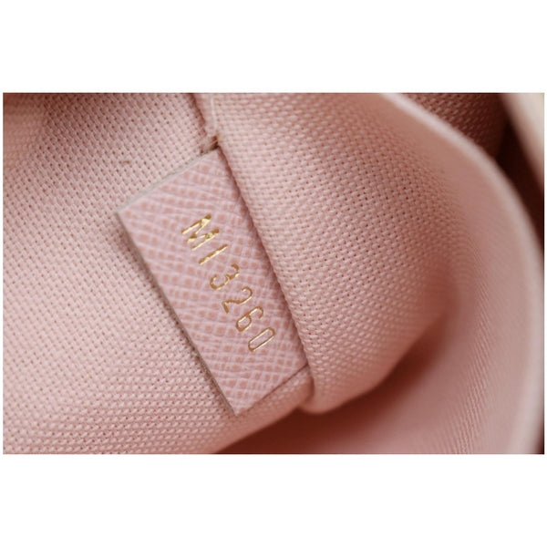 Louis Vuitton Felicie Pochette Damier Azur Crossbody Bag