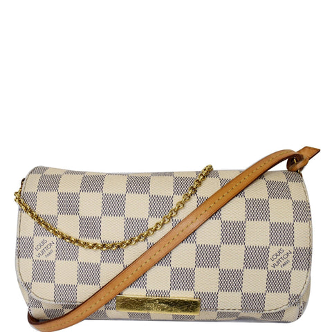 Louis Vuitton Favorite PM Damier Azur Crossbody Bag