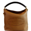 LOUIS VUITTON Bagatelle Parnassea Leather Shoulder Bag Noisette