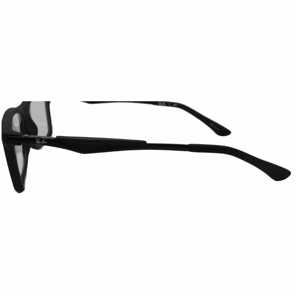 Ray-Ban RX7023 2077 55mm Matte Black Eyeglasses Demo Lens