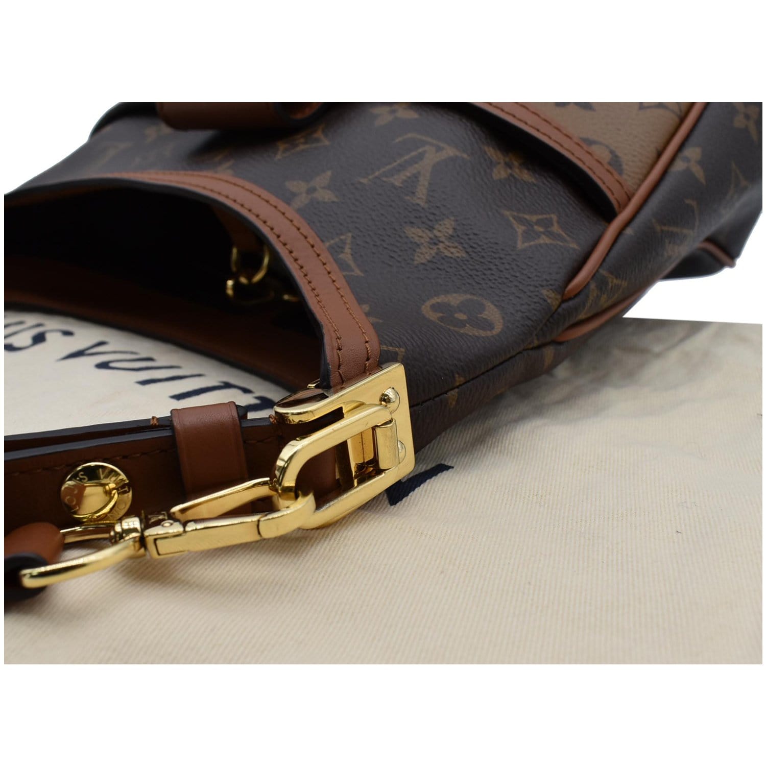 Louis Vuitton Reverse Monogram Dauphine Backpack PM - Brown
