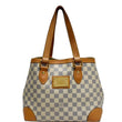 LOUIS VUITTON  Hampstead PM Damier Azur Shoulder Bag White
