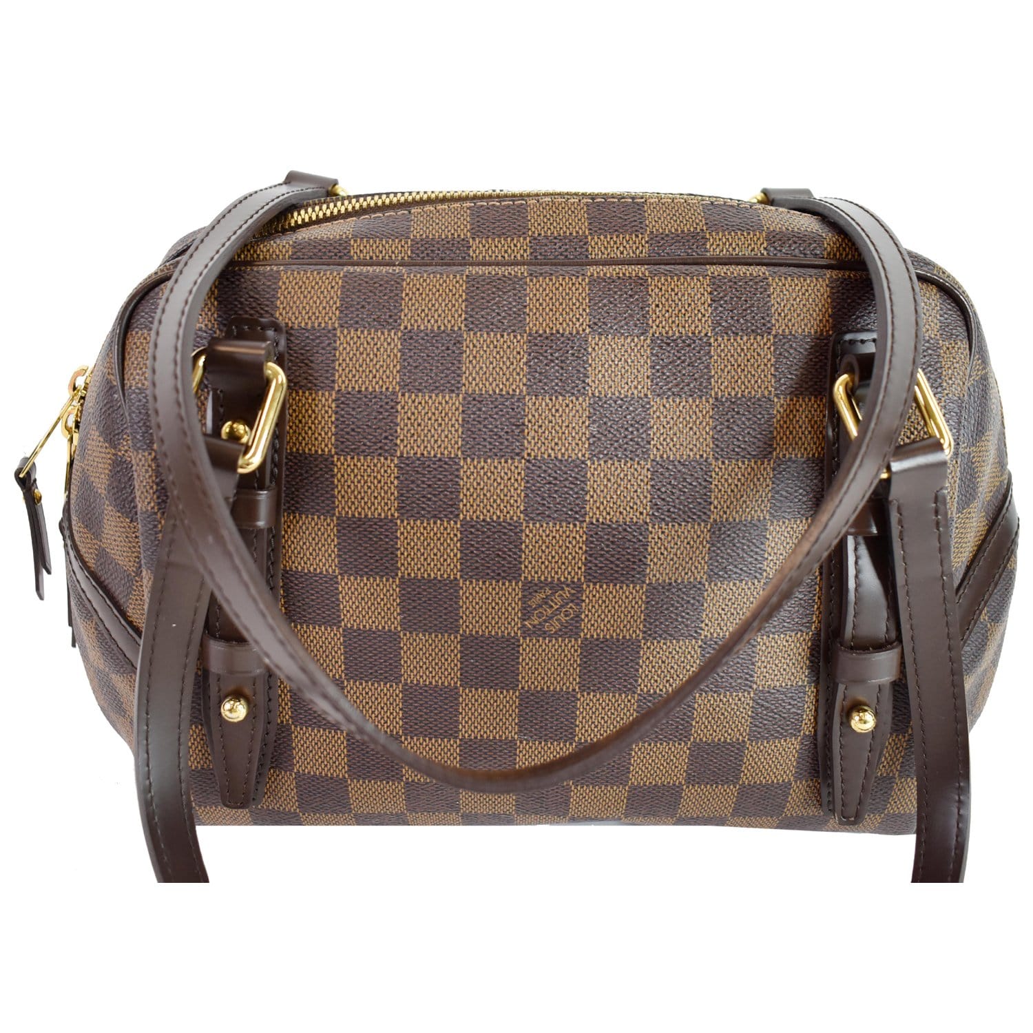 Brown Louis Vuitton Damier Ebene Rivington PM Shoulder Bag, Louis Vuitton  Twist Bag 20cm Epi Canvas Cruise Collection M68559