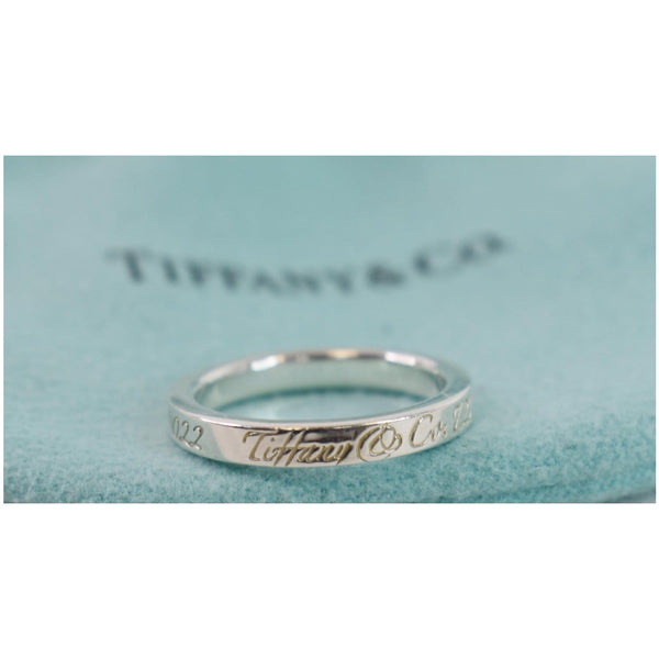 Tiffany & Co 5th Ave Sterling Silver 727 Ring -Metal