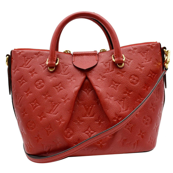 LOUIS VUITTON Mazarine PM Monogram Empreinte Shoulder Bag Red- 20% OFF