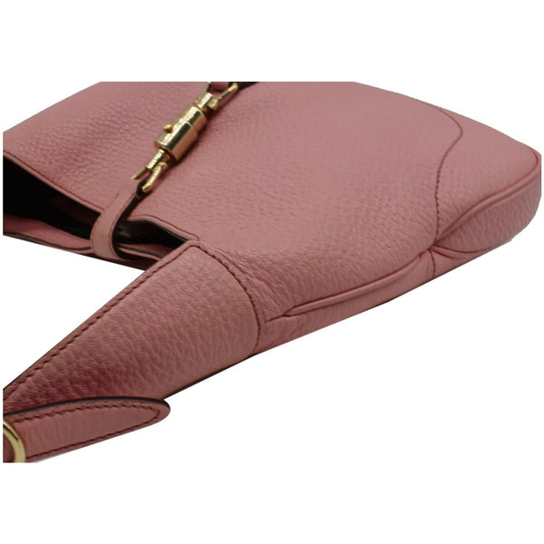 Gucci Jackie Small Vintage Calfskin Leather Hobo Bag Pink