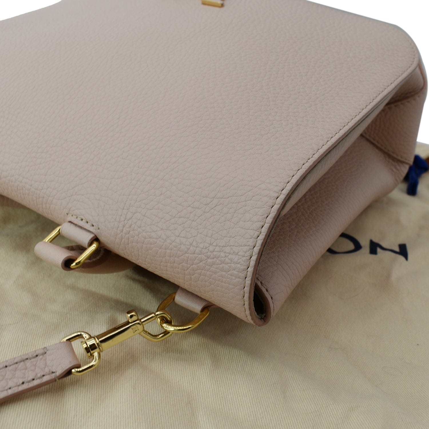 Louis Vuitton Volta Handbag Leather Blue 114722203