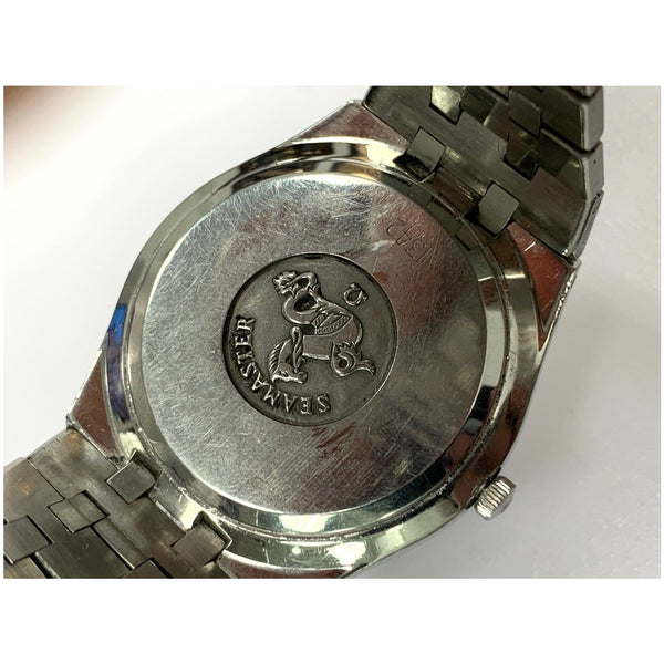 OMEGA Seamaster Cal 1342 Stainless Steel Quartz Men's Watch Vintage
