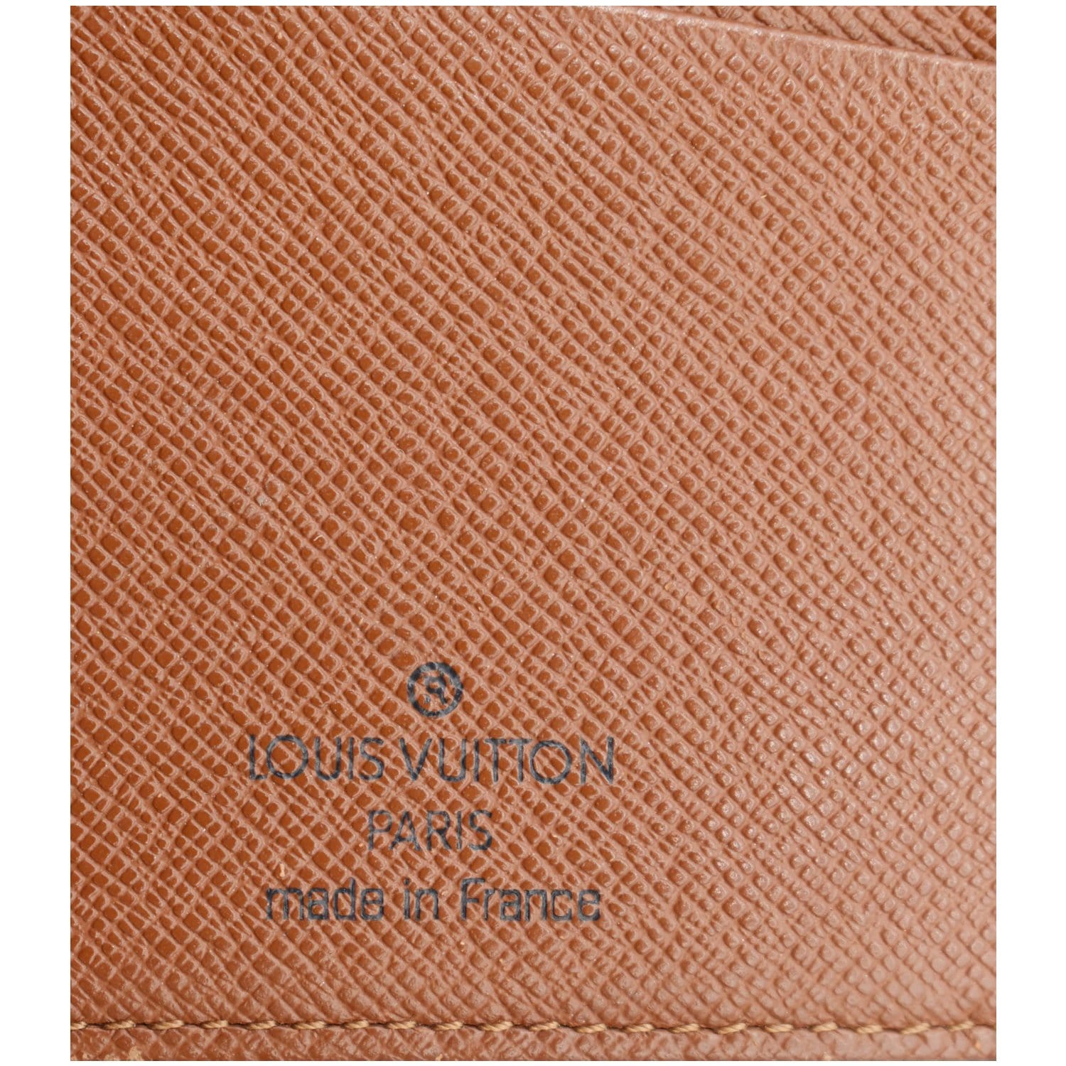 VINTAGE LOUIS VUITTON CHECK HOLDER IN MONOGRAM CANVAS CHECK HOLDER Brown  Cloth ref.881285 - Joli Closet