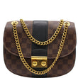 Louis Vuitton Wight Damier Ebene Crossbody Bag Black - DDH