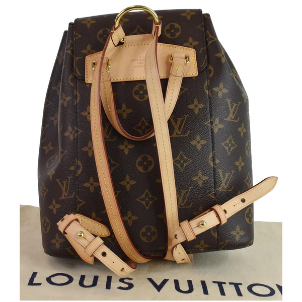 Louis Vuitton Montsouris NM Monogram Canvas Backpack - shoulder straps
