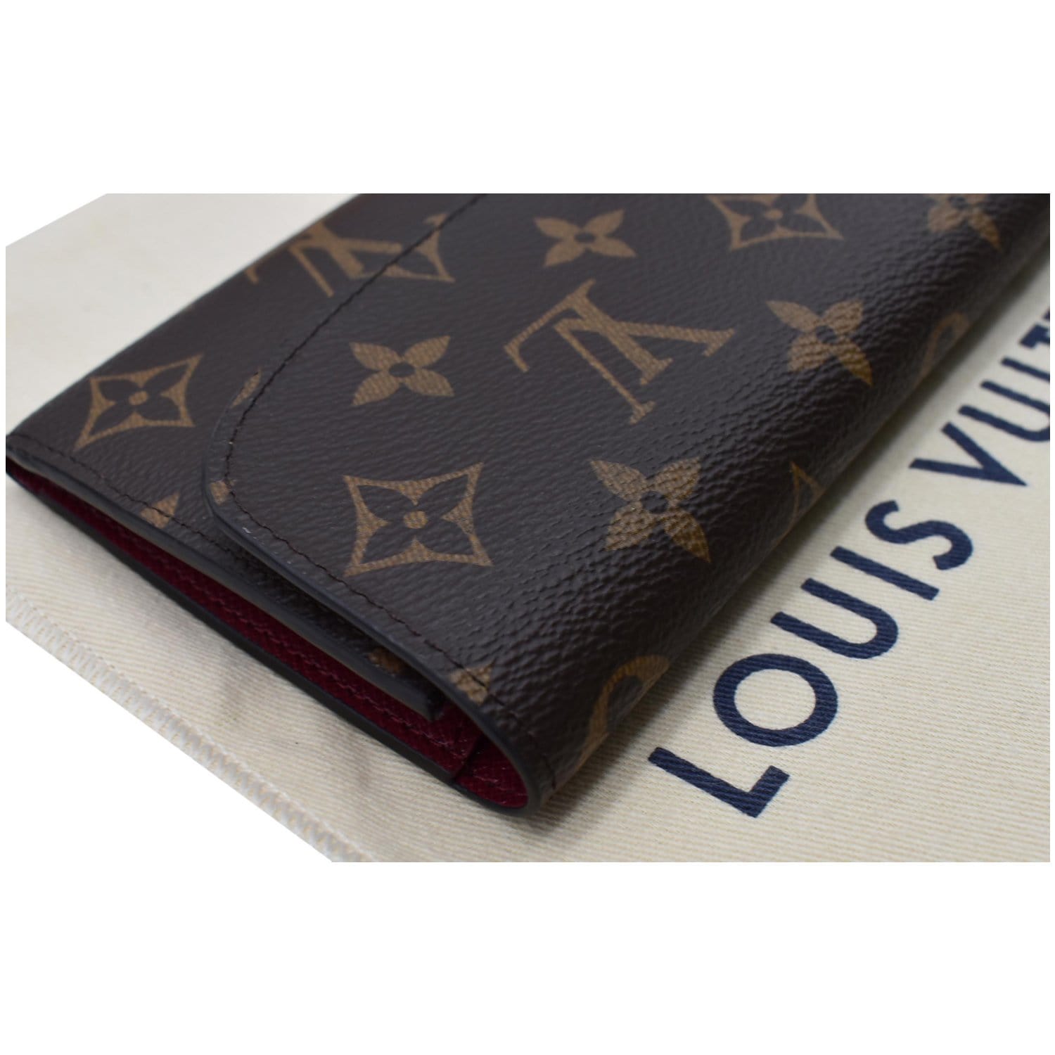 Louis Vuitton Fuchsia Monogram Canvas Emilie Wallet - BOPF