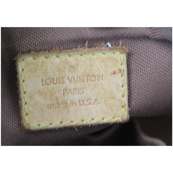 Louis Vuitton Popincourt Haut Monogram Canvas Tote Bag - engraved brand name