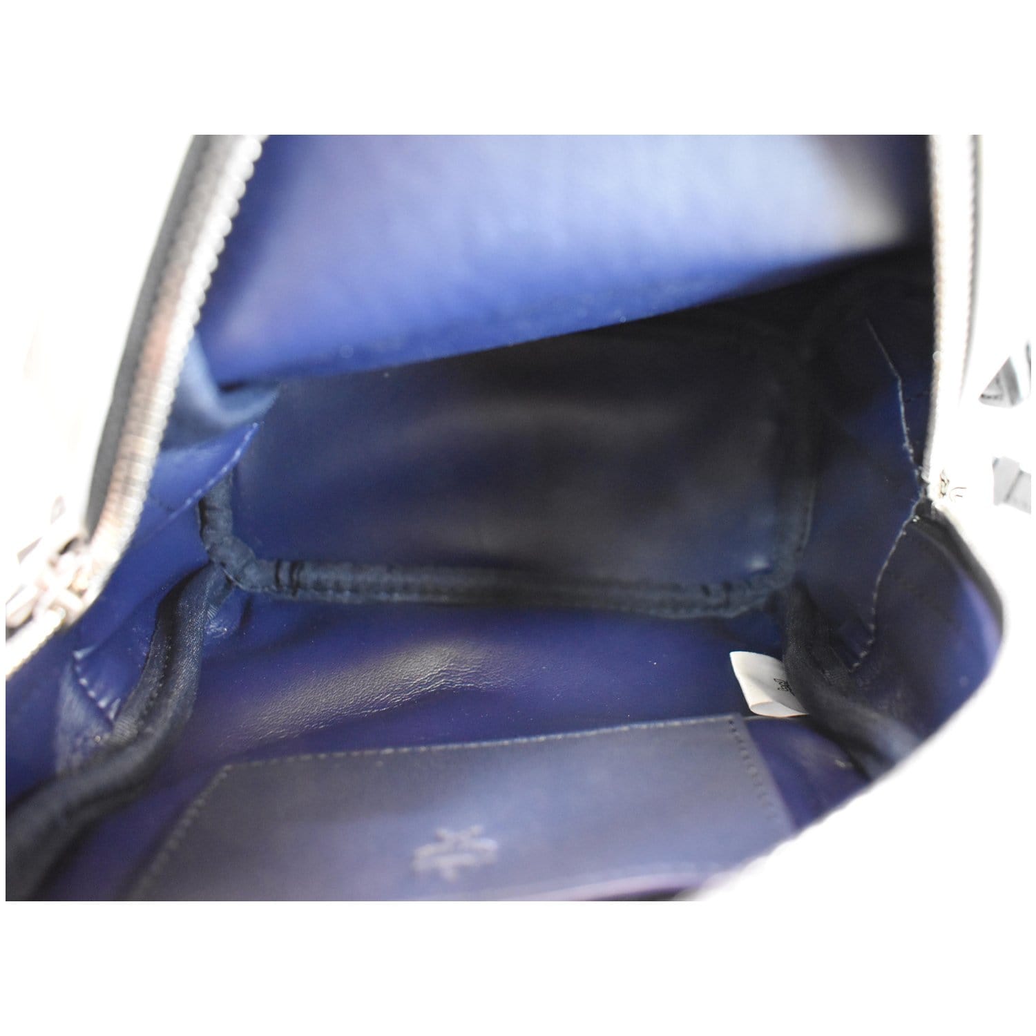 MCM Visetos Side Stud Mini Stark Backpack Blue | FASHIONPHILE