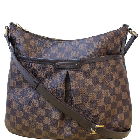 LOUIS VUITTON Bloomsbury PM Damier Ebene Crossbody Bag Brown