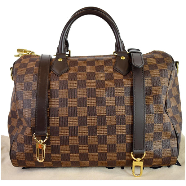 Louis Vuitton Speedy 30 Damier Ebene Shoulder Bag - shoulder strap