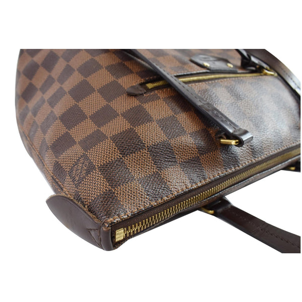 LOUIS VUITTON Iena PM Damier Ebene Shoulder Bag Brown