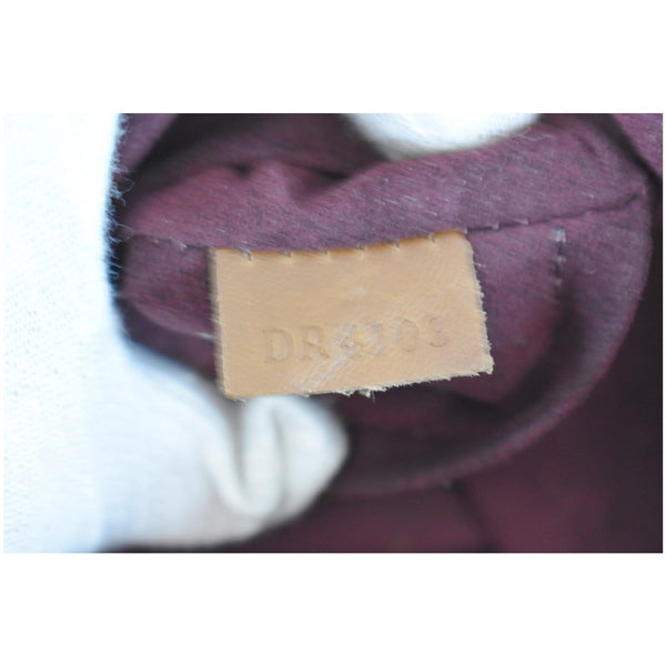 Louis Vuitton Belmont Damier Ebene Shoulder Bag code