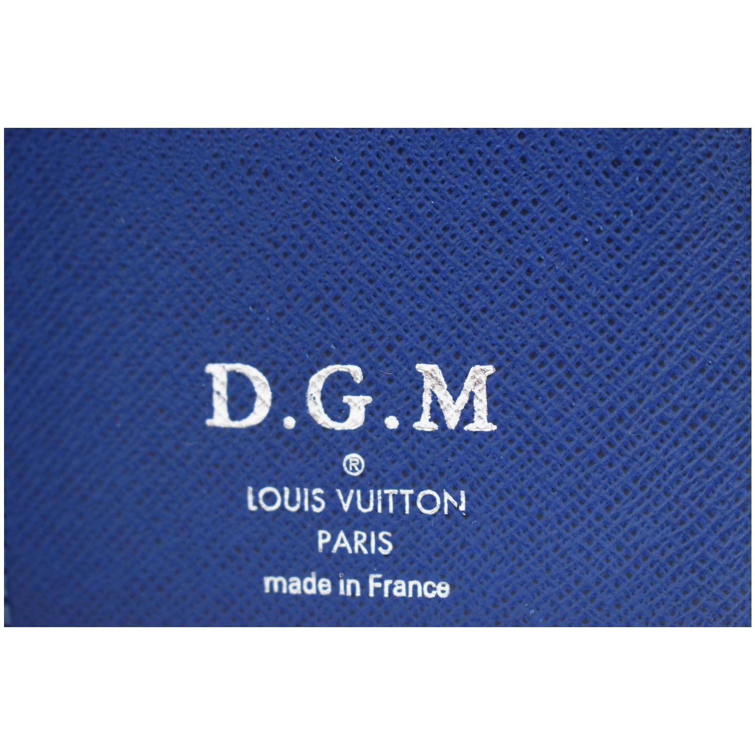 Louis Vuitton Portefeuille Brazza Blue Canvas Wallet (Pre-Owned)