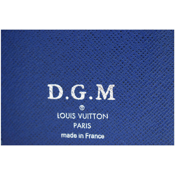 LOUIS VUITTON Brazza Monogram Canvas Bifold Wallet Blue
