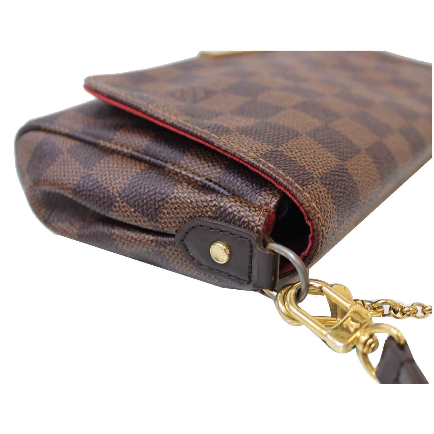Favorite leather handbag Louis Vuitton Brown in Leather - 25133769