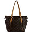 LOUIS VUITTON Totally PM Monogram Canvas Shoulder Bag Brown