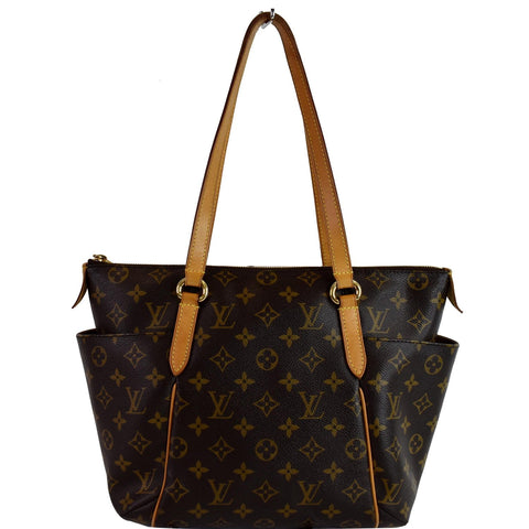 LOUIS VUITTON Totally PM Monogram Canvas Shoulder Bag Brown