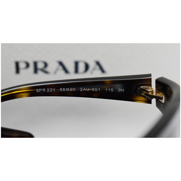 PRADA PR22VS-2AU6S1 Havana Sunglasses Brown Gradient Lens