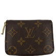 LOUIS VUITTON Monogram Canvas Zippy Coin Purse Brown