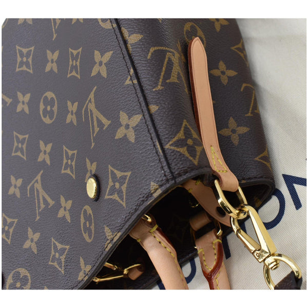 Louis Vuitton Montaigne BB Monogram Canvas Satchel Bag