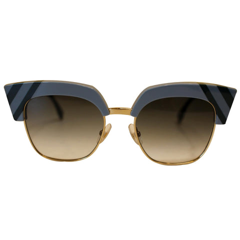 FENDI FF 0241/S Cat Eye Sunglasses Blue