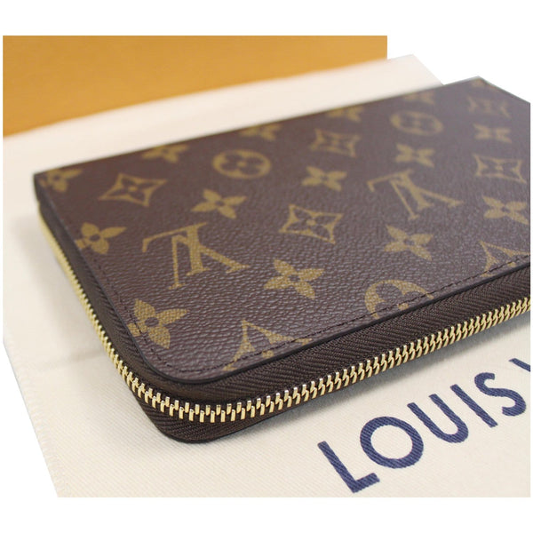 Louis Vuitton Monogram Canvas Zippy Long Wallet front