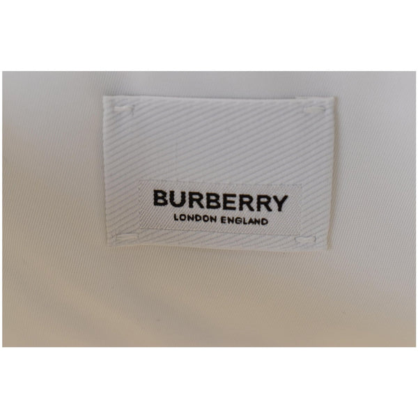 BURBERRY Flat Printed Large Nylon Tote Bag White Multi - 20% OFF
