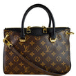 LOUIS VUITTON Pallas BB Monogram Canvas Shoulder Crossbody Bag Brown