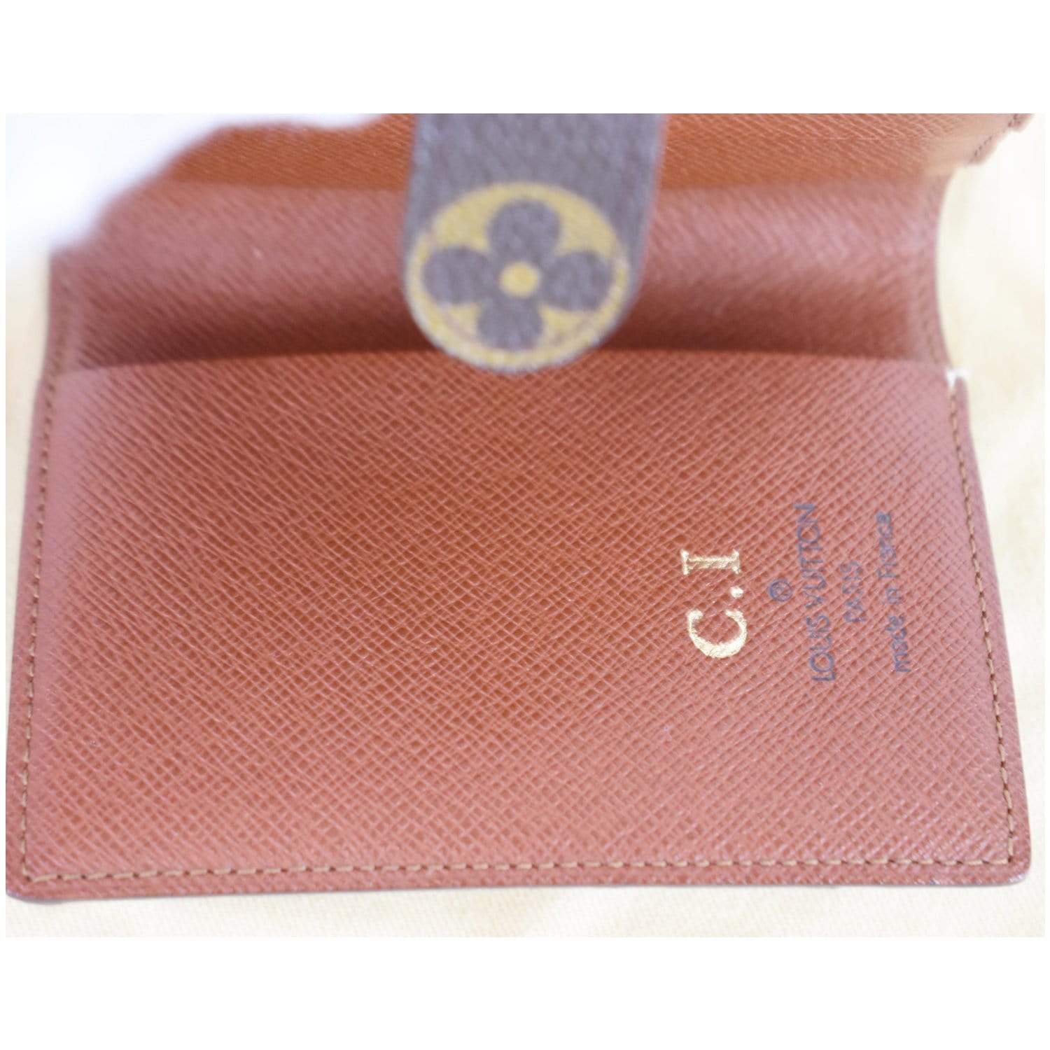 Authentic Louis Vuitton Monogram Agenda MM Notebook Cover R20004 LV 2814G