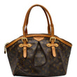 LOUIS VUITTON Tivoli GM Monogram Canvas Shoulder Bag Brown