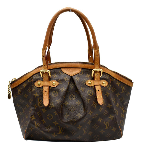LOUIS VUITTON Tivoli GM Monogram Canvas Shoulder Bag Brown