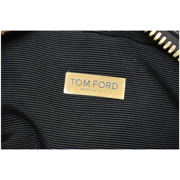 Tom Ford Leather Camera Crossbody Bag - made in Italy