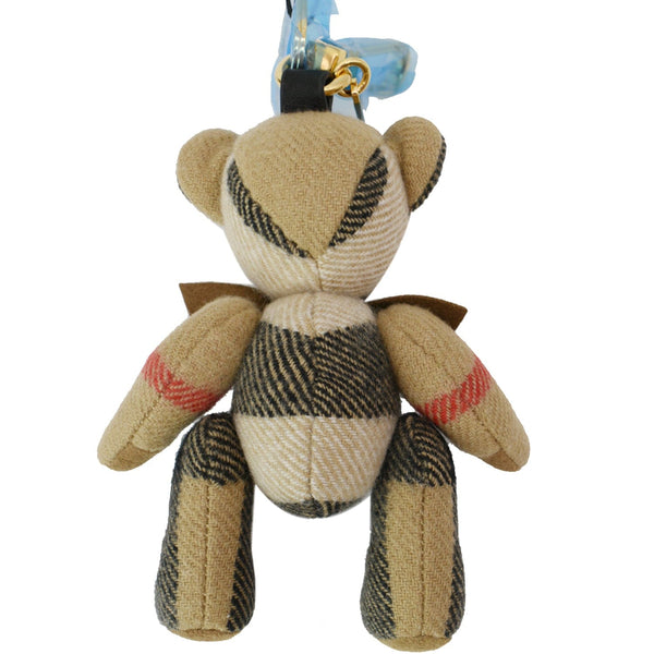 BURBERRY Thomas Bear House Check Bag Charm Gold - Hot Deals